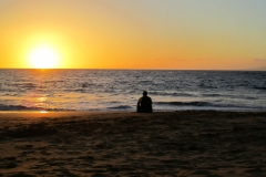 This could be you! enjoying a beautiful sunset on Kamaole ll Beach